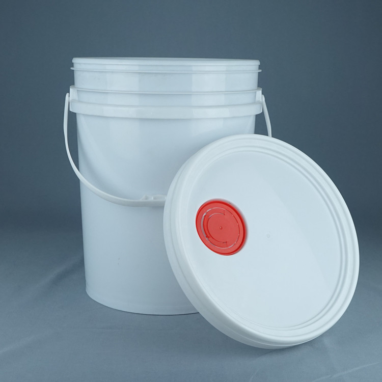 Depand On Capacity Round Plastic Bucket With Smooth Surface For ISO 9001 Verification