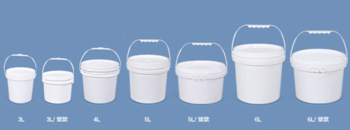 Food Storage Plastic Bucket With Woven Bag PE Bag Packaging