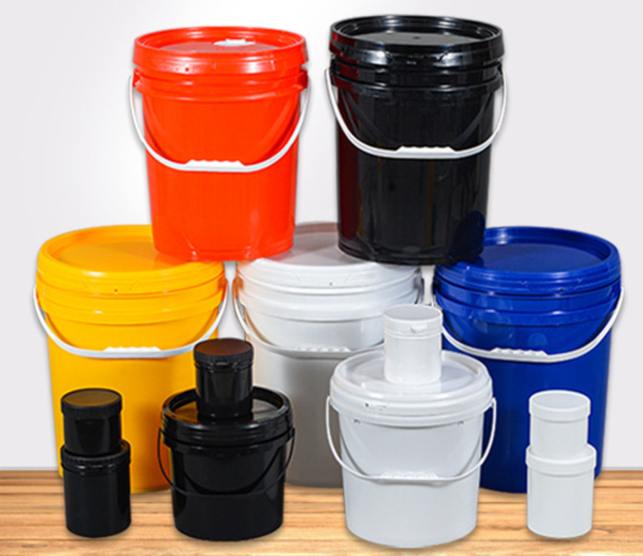 Efficient Plastic Food Bucket For Food Storage With Woven Bag PE Bag Packaging