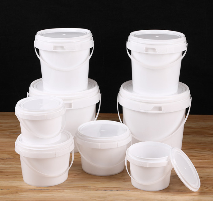 Free Pick Up Customizable Logo Plastic Food Bucket PP/HDPE Material