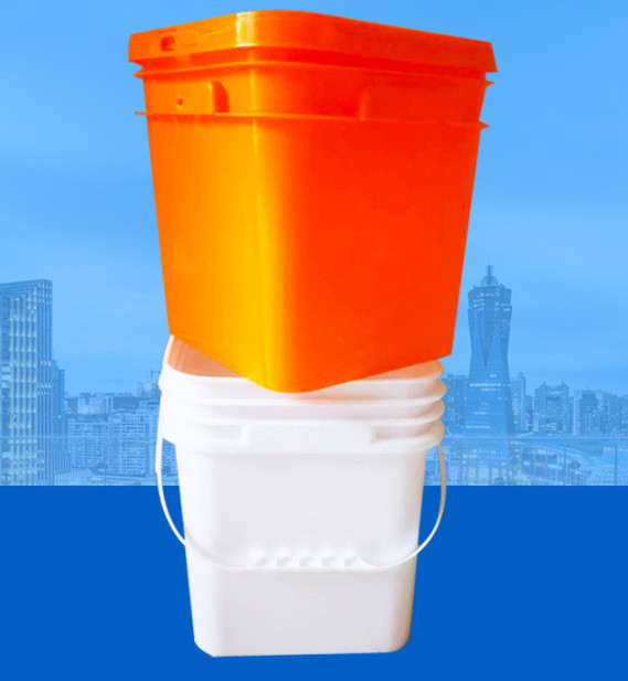 Food Grade Square Plastic Container With White Or Other Color