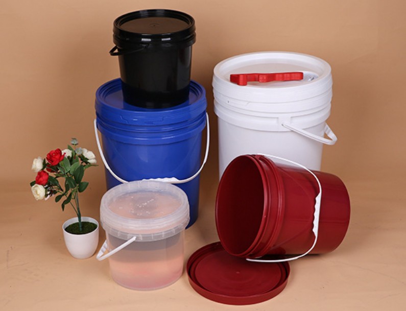 Woven Bag PE Bag Packaging Included For Plastic Food Bucket With Available Lid