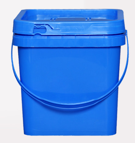 IML Square Plastic Pail with Lid Yes Thermal Transfer Screen Printing