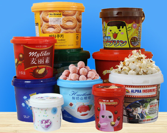 White Food Grade Bucket Safe And Durable For Storage And Transport