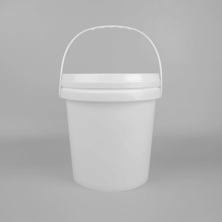 18L Plastic Paint Bucket with Lid and Handle