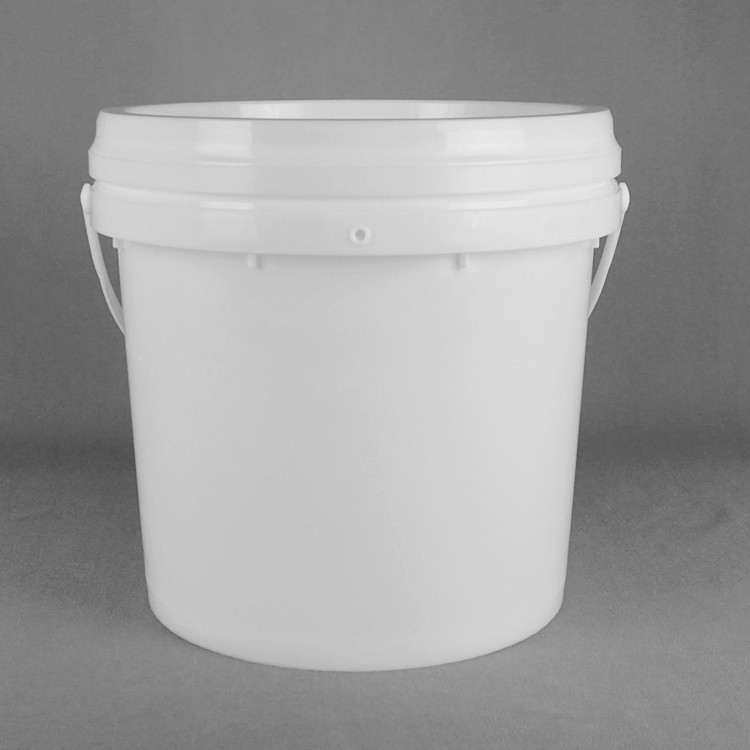 20L Round Plastic Paint Bucket with Pouring Spout