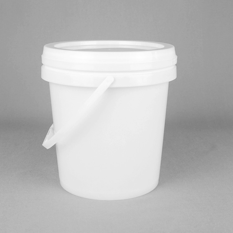 PP/HDPE White Plastic Food Storage Bucket