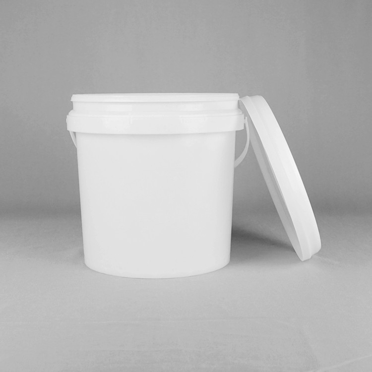 8L Round  2 Gallon Plastic Containers With Lids , Two Gallon Plastic Buckets
