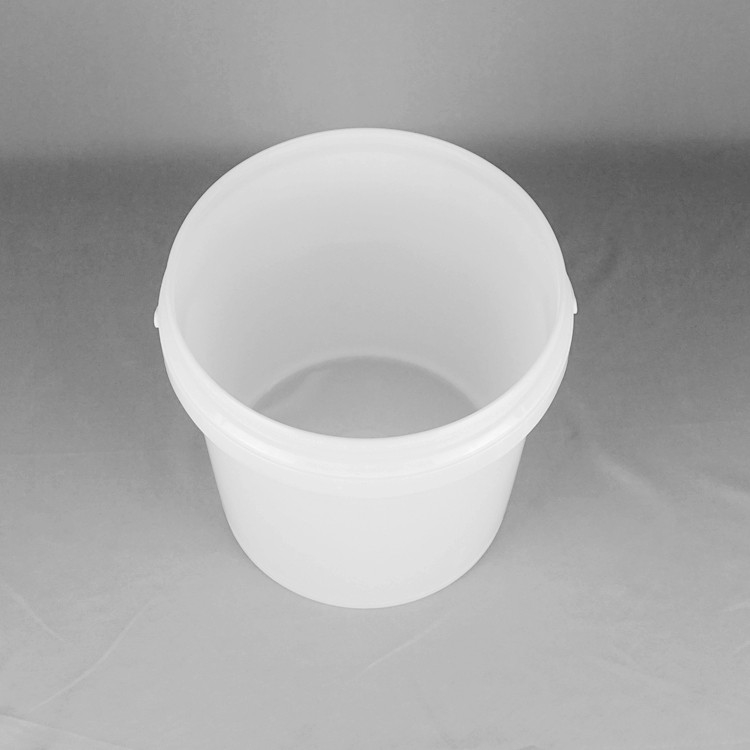 Food Grade White Round Plastic Oil Bucket 10L 3 Gallon For Packaging