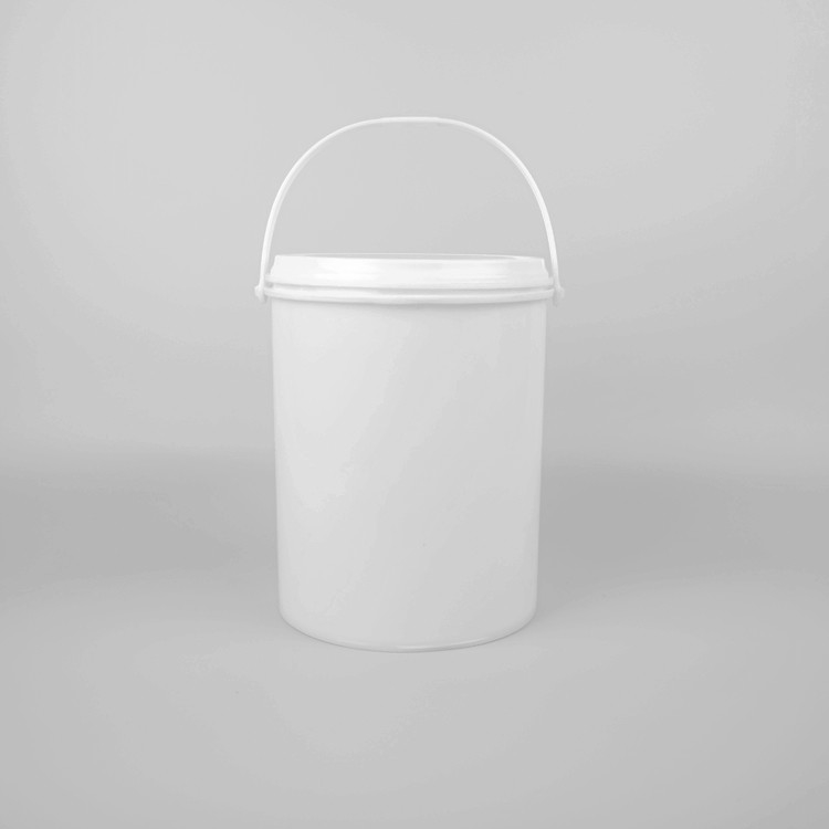 Sturdy Plastic Paint Bucket with Handle UV Resistant Coating