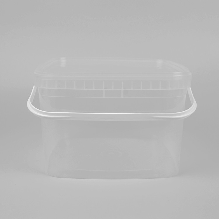 ISO9001 BPA Free Transparent Plastic Bucket PP Material For Water