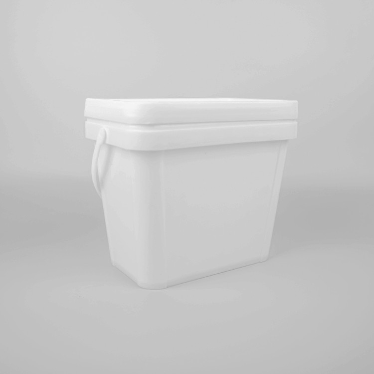 Guaranteed Square Black Plastic Buckets Food Grade 6L