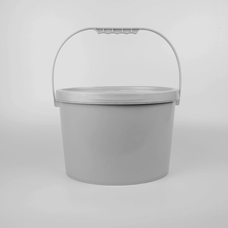 5kg Special Shaped Paint Plastic Bucket With Lid And Handle