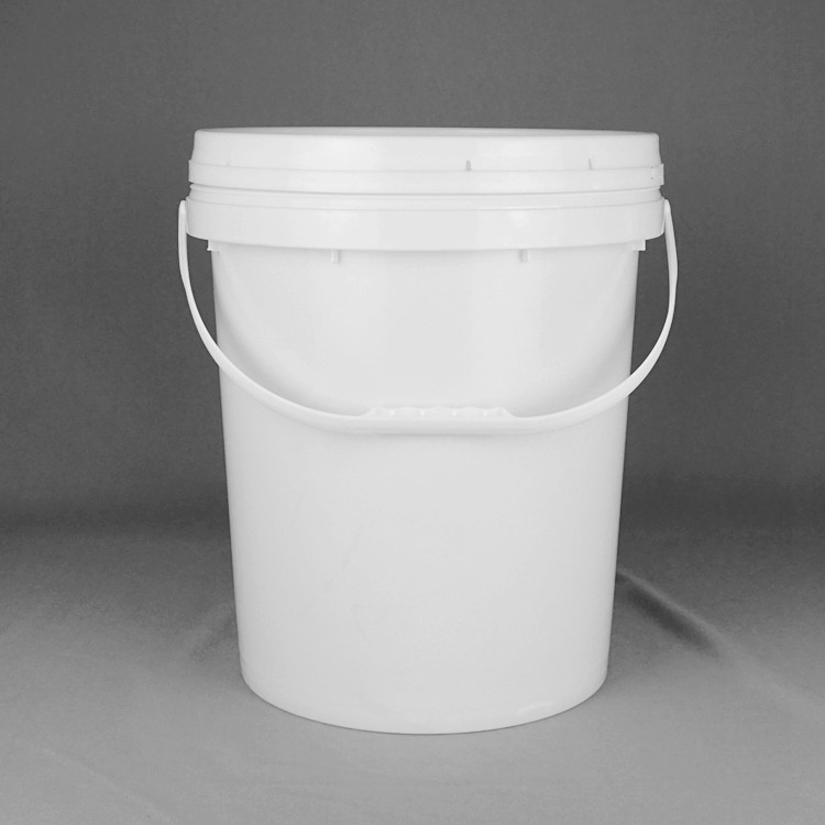 20L 6 Gallon Plastic Bucket Empty Plastic Paint Buckets For House Decoration