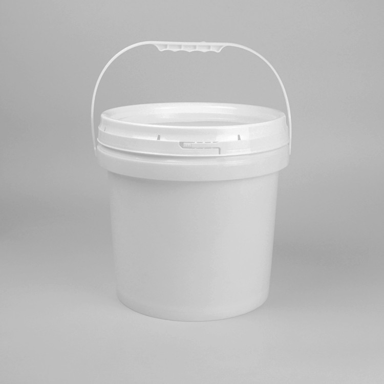 9 Liter Transparent Plastic Bucket Packaging Eco Friendly