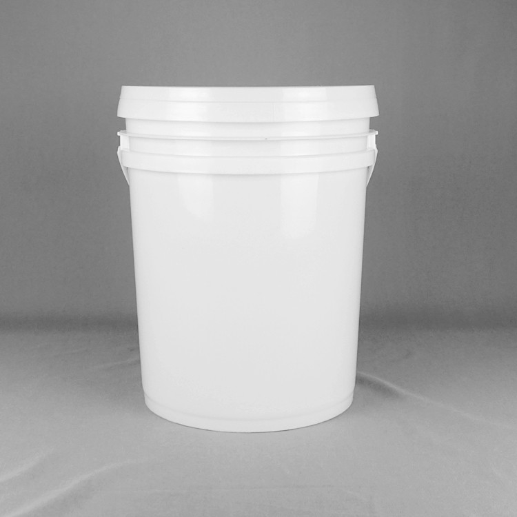 Round 5 Gallon Plastic Buckets 30*27*38cm Chemical Powder Use