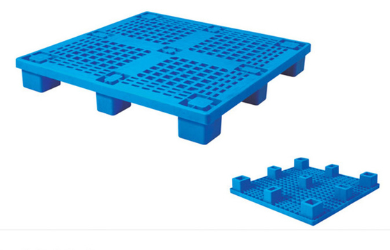 Matte Plastic Grid Tray Four Sided Fork Logistics Turnover Packaging