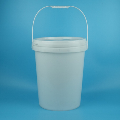 20L Lubrication Repository Lubricant Vessel OEM White Rectangle Square Pails For Varied Shapes