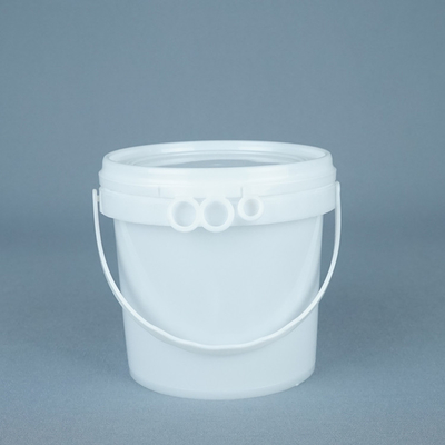 Durability Ensured Round Plastic Bucket Thickness 0.8-1.5mm 4L Capacity
