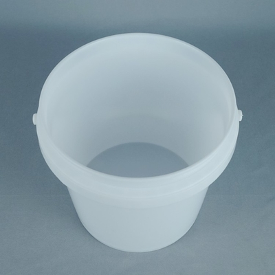 5L Food Grade Round Plastic Container Leakproof With Lid And Handle