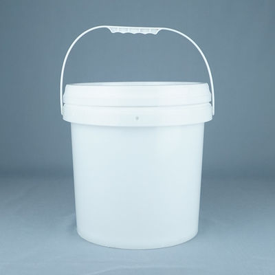 PP Material 10 Liters Square Plastic Pail With Handle