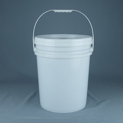 18kg Round Plastic Drum Recyclable Lightweight For Latex Paint