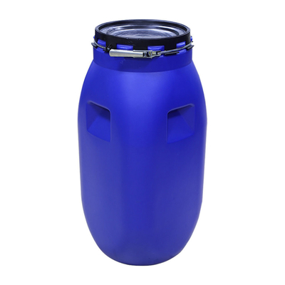 30-200L Thickened Flange Barrel Chemical Plastic Barrel Drum Iron Hoop Sealed 160L