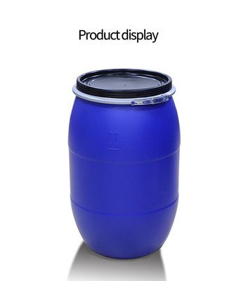 160L Sealed Food Grade Iron Hoop Plastic Barrel Drum Thickened Rubber Barrel