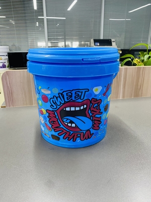 ISO 9001 Certification Plastic Circular Bucket Capacity Depand On Size