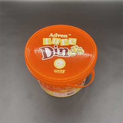 Safe Plastic Food Grade Buckets With Snap On Lid For Storage And Transport