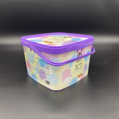 ISO 9001 Certification Plastic Circular Bucket Capacity Depand On Size