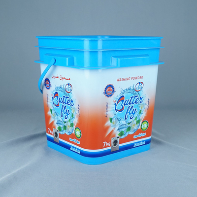 10 Liters PP Square Plastic Repository With Impact Resistance