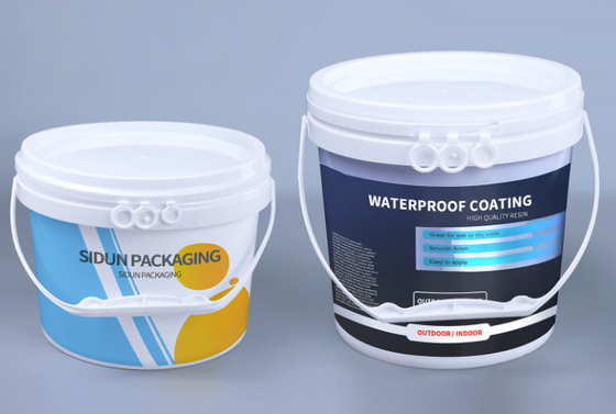 Sturdy Plastic Paint Bucket 30cm*30cm*30cm Durable For Long Term Use