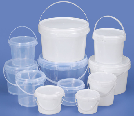 HDPE Material Plastic Food Bucket White Or Other Color 0.2L-20L
