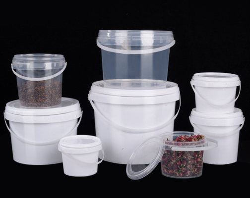 Customizable Transparent Plastic Bucket Capacity Woven Bag PE Bag Packaging