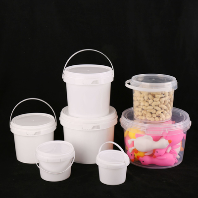 Available Handle PP/HDPE Food Grade Bucket Screen Printing