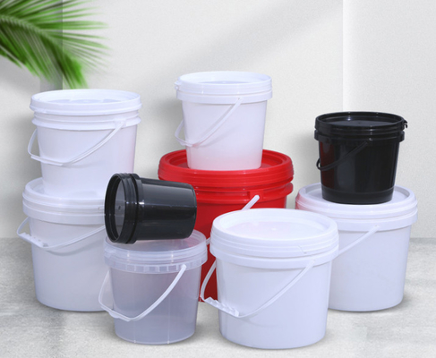 Plastic Food Bucket with Handle 0.2L-20L Capacity