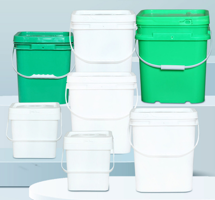 100% Raw Materials Square Plastic Bucket For Storage Square Plastic Container