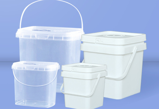 See Details Thickness Transparent Plastic Bucket with Customized Logo and More