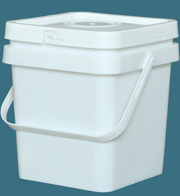 IML Square Plastic Pail with Lid Yes Thermal Transfer Screen Printing