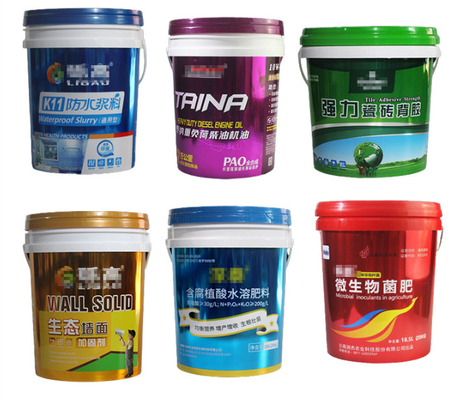 Snap On Lid Plastic Buckets With Handles For Pest And UV Protection