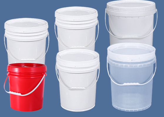 Snap On Lid Plastic Buckets With Handles For Pest And UV Protection