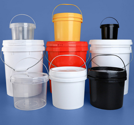 10L Capacity Round Plastic Bucket for Water Storage in Bulk