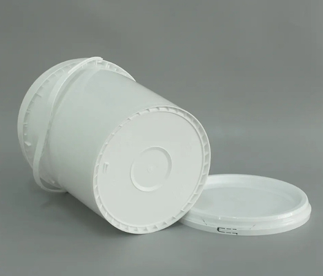 Round Lubricant Bucket for Heavy Duty Industrial Applications