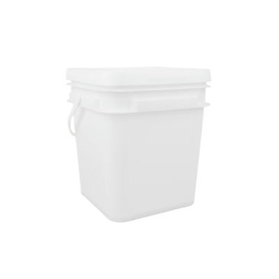 Food Grade Square Plastic Vessel White or Other for Practical Storage Solutions