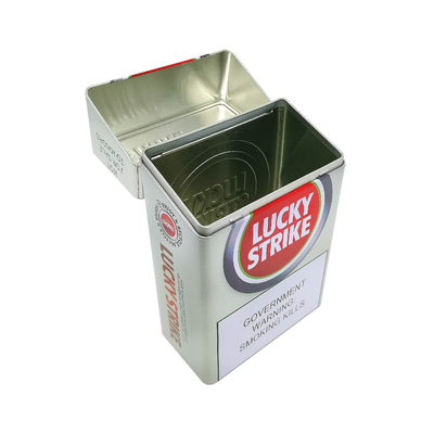Customized 4 Colors Imprint Logo Metal Tin Container for Branding and Packaging