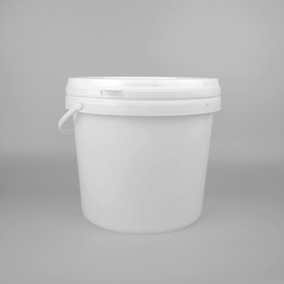 2KG Leakproof White Plastic Paint Bucket