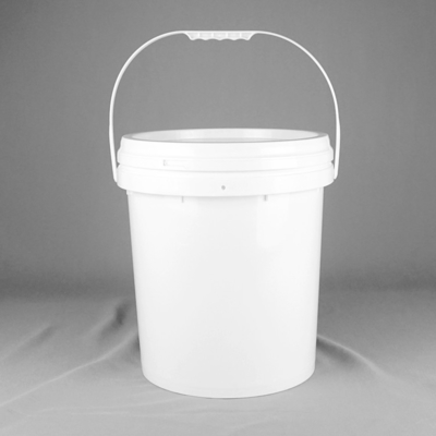 Stackable 20Liter Plastic Or Metal Buckets With UV Resistant Snap On Lid