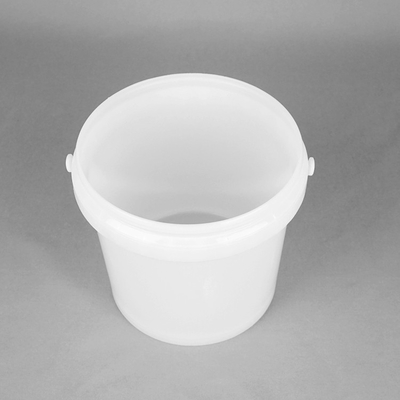 lightweight White Plastic Toy Buckets With Lid For Toy Organization Solutions