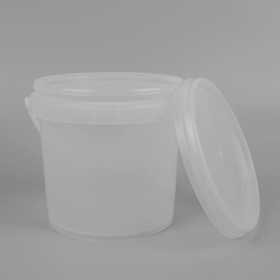 Food Grade 1L 2L Transparent Plastic Bucket High Safety For Honey